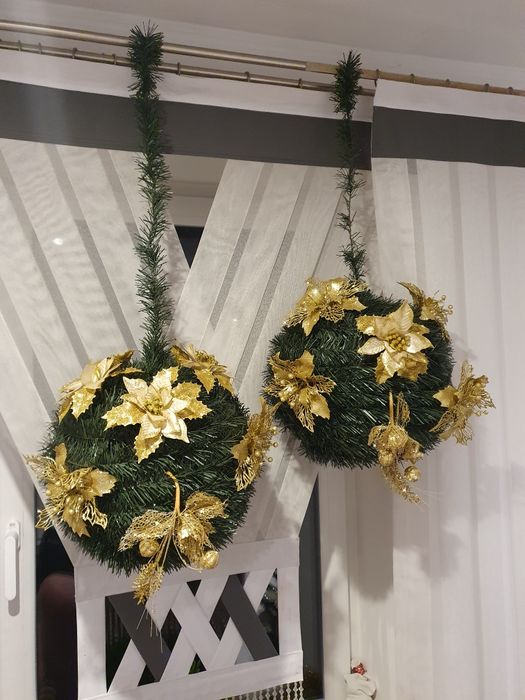 Dekoracja choinka kula girlanga 30 PRODUKT POLSKI