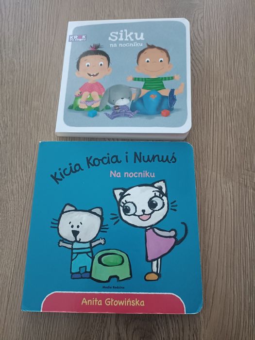 Kici kocia 12 książek 1 siku na nocniku mega paka