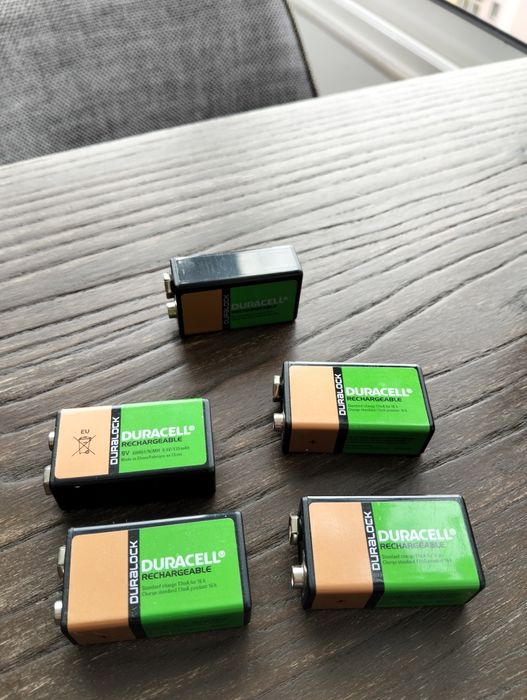 Bateria recarregável 9V 170 mAh