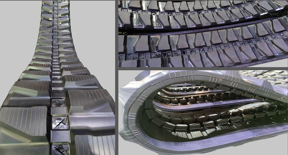 Гумова гусениця 400х72,5х72N   400/72.5/72N