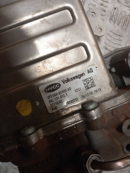 Vw T6 2.0 Tdi  Crafter man Tge Zawór Egr chłodnica komplet