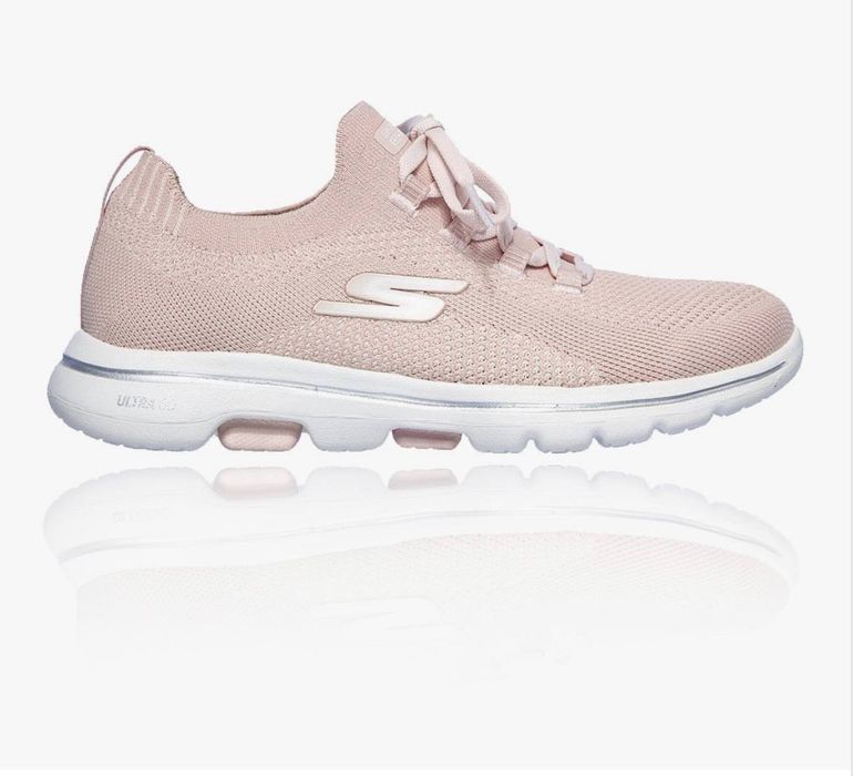 Кросівки Skechers Go Walk Air-Cooled Goga Mat, рожеві, розмір 39