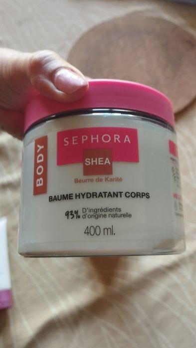 Boiões Sephora esfoliante e hidratante