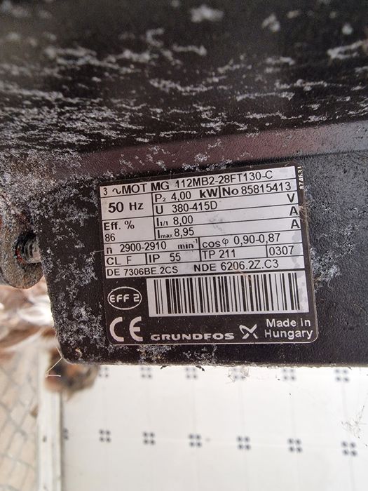 Bombas de água Grundfos. Nunca usadas.