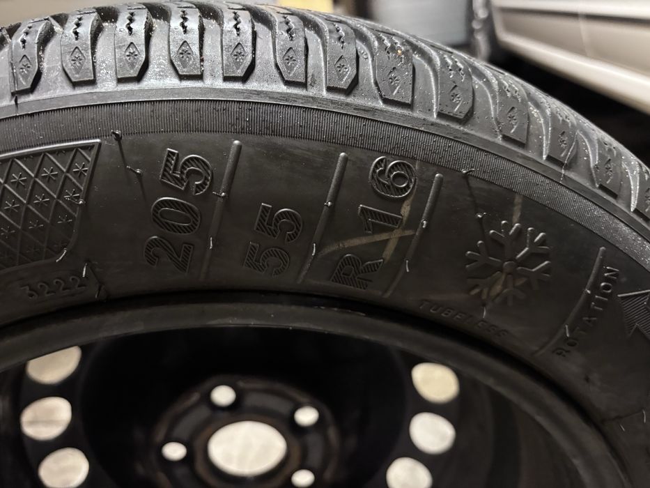 Koła 205 55 R16, opony Kleber zimowe