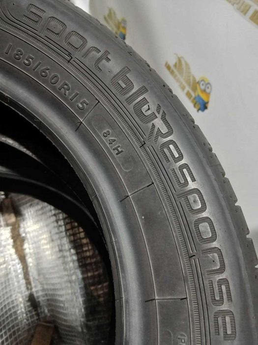 Шини Dunlop 185/60R15. 2шт. Літо 2024р (0196)