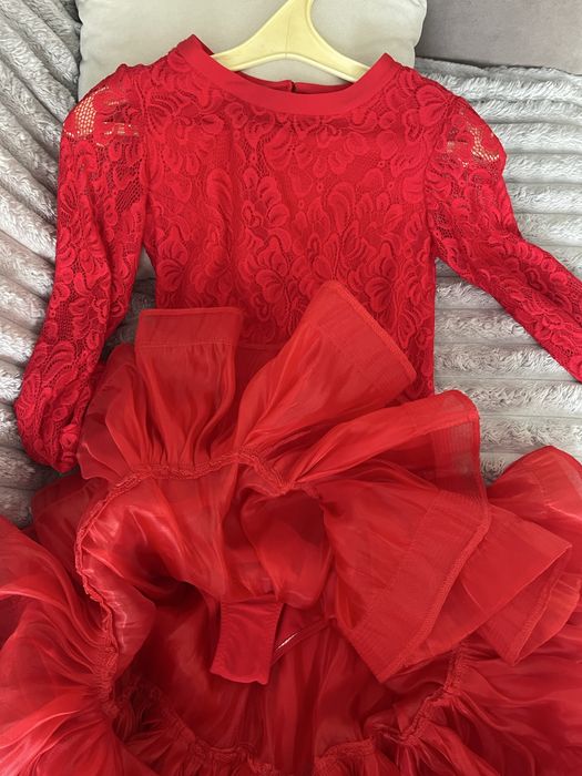 Бальне плаття червого кольору (basic) можливий торг