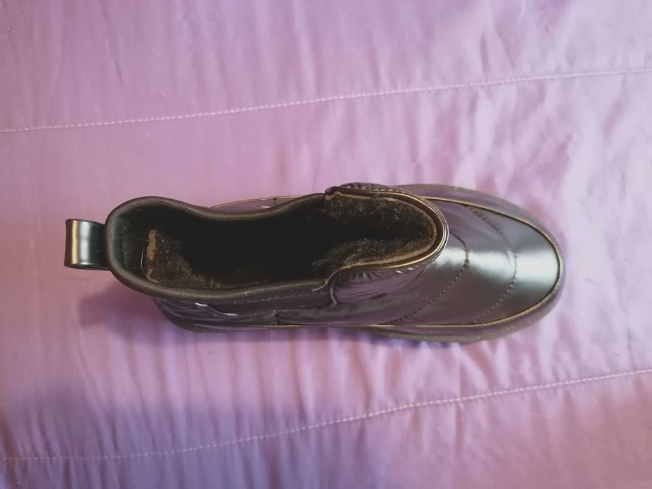 Bota Preta Forrada