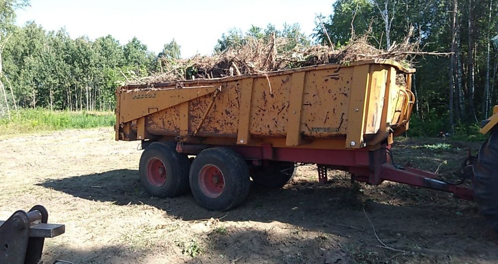 Usługi koparko-ładowarką, Kop. kołową, wywrotka, Porządkowanie terenu