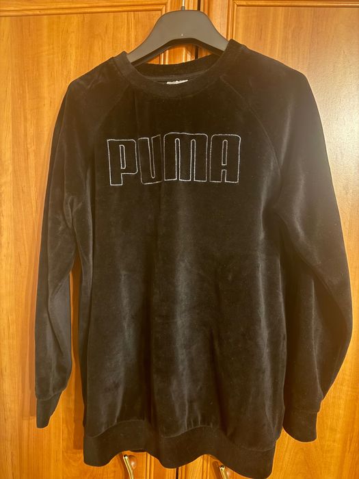 Aksamitna bluza Puma roz. S