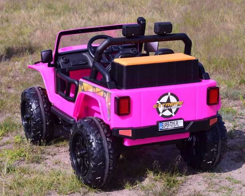 BAWIBUS.PL auto samochód na akumulator JEEP 4x4 do 100kg dziewczynki