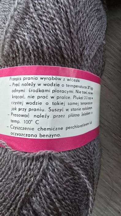 Włóczka 5 szt nowa