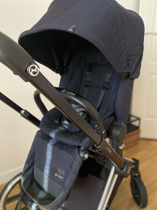 Cybex Priam 2 в 1 темно синя