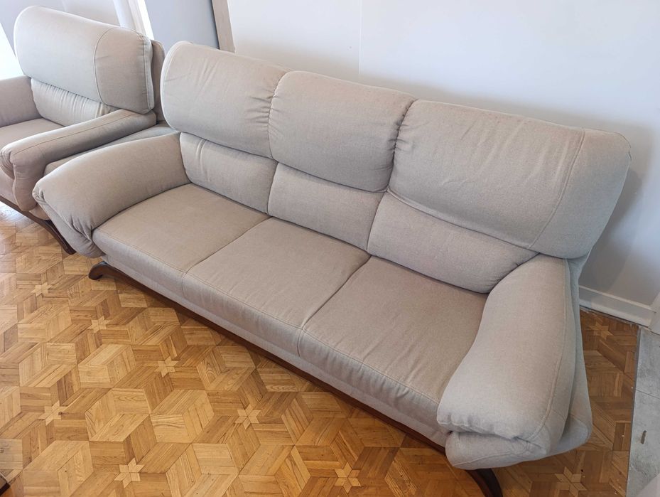 Komplet Wypoczynkowy Sofa+Fotel#Idealny*