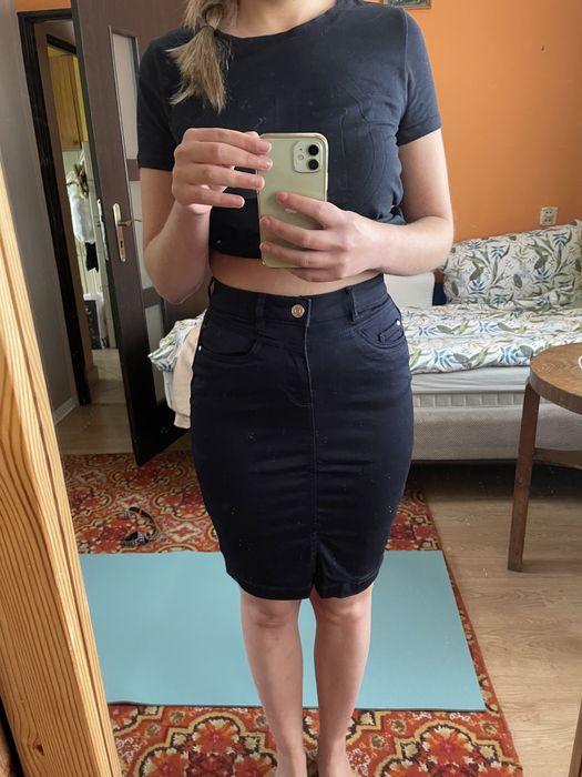 Nowa granatowa spódniczka Orsay