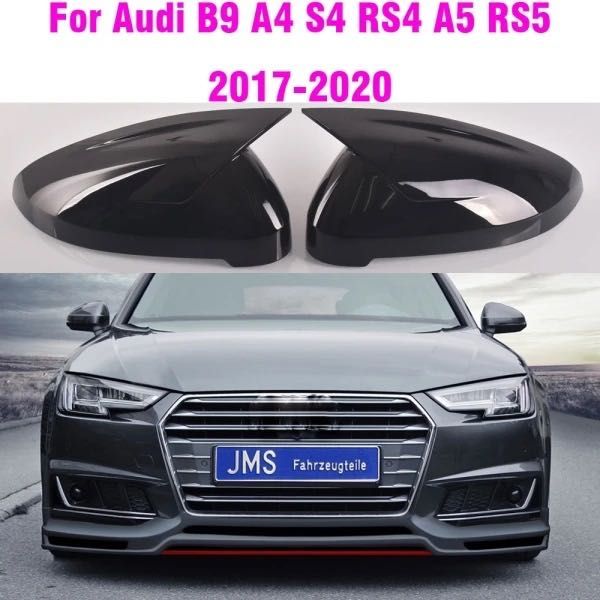 Накладки на зеркала Audi A4 S4 B9 накладки на боковые зеркала ауди а4 б9