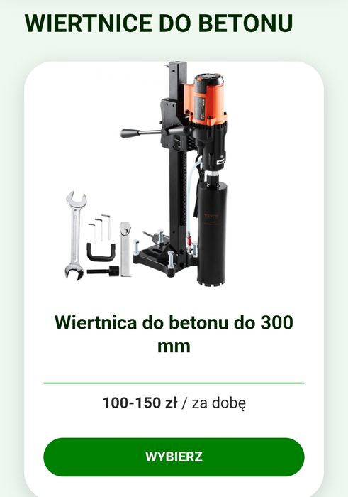 Wiertnica do betonu