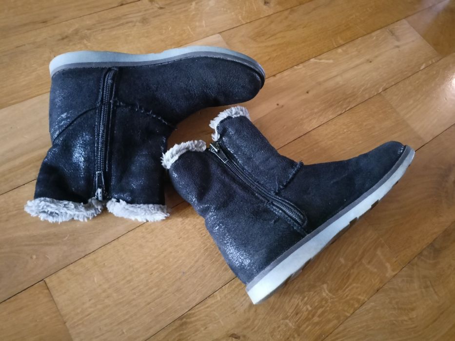 Kozaczki, buty zimowe dla dziewczynki roz  31