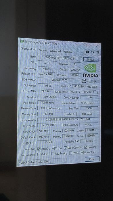 Sprzedam kartę graficzną