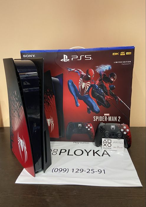 Магазин! Sony Playstation 5 BluRay Spider-Man. Гарантия 3 мес!