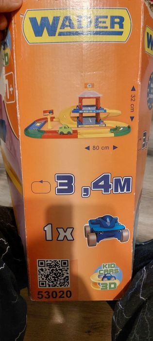 Іграшки,  трек, гараж "вадер"  "WADER"