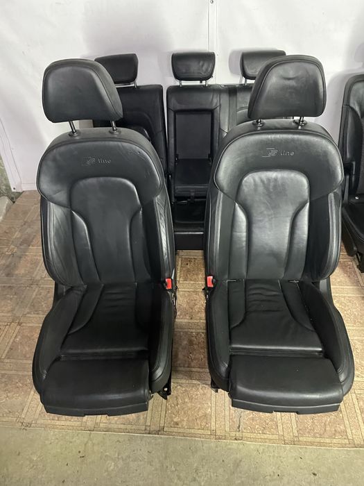 Салон на Audi SQ5 11-17 года кожа электрорегулировки