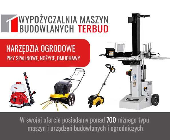 Rozdrabniacz, łuparka, wertykulator, glebogryzarka, kosiarka, siewnik