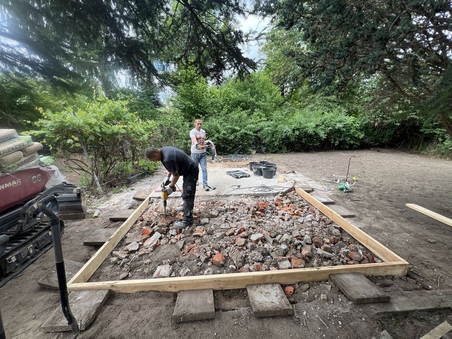 Wylewki betonowe płyty fundamentowe schody betonowe