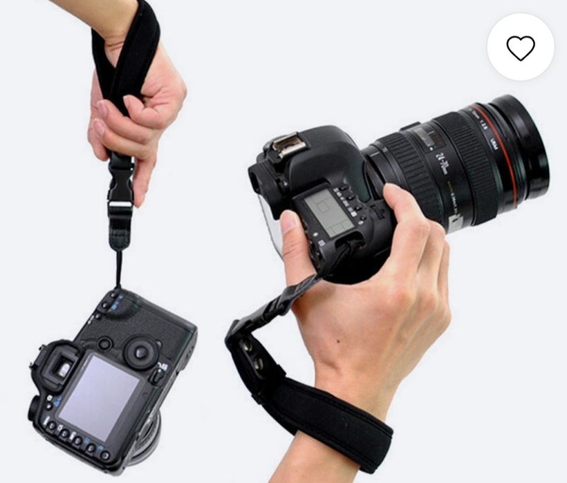 неопреновий м'який швидкознімний ремінець на зап'ястя для фото камери.