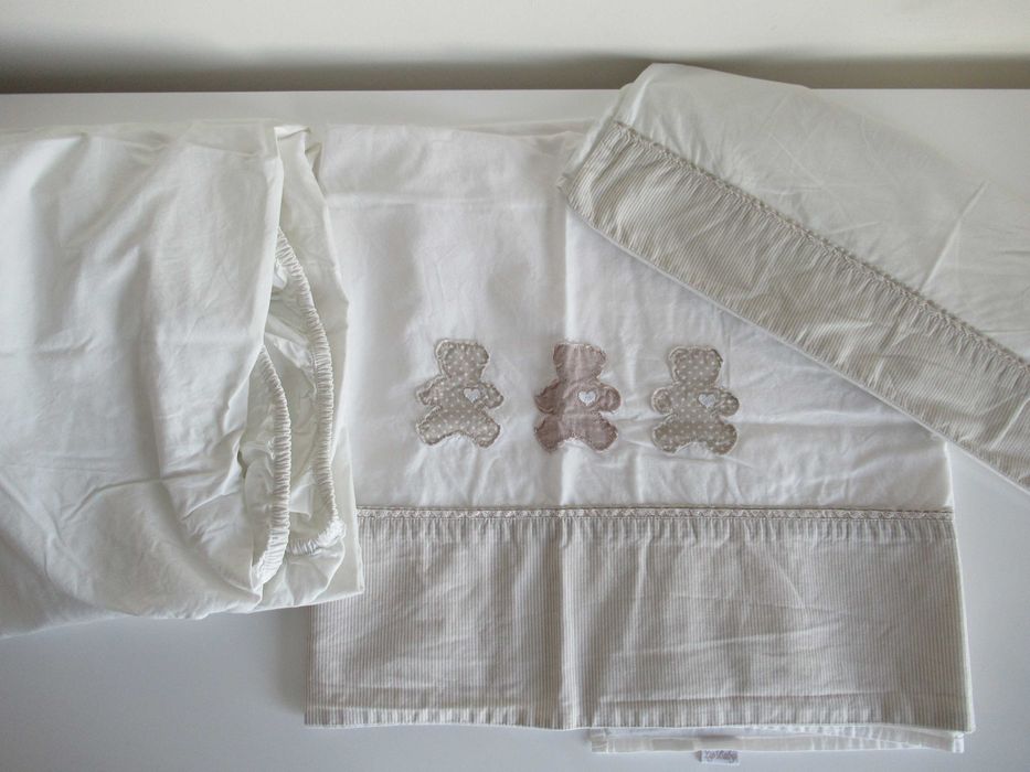 Roupa para cama de bebé