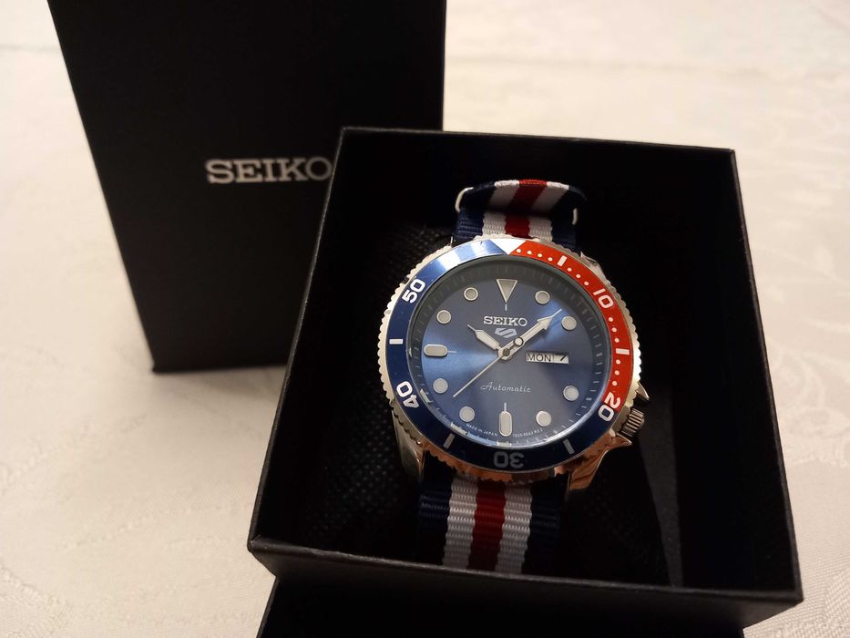 Seiko V novo estilo náutico