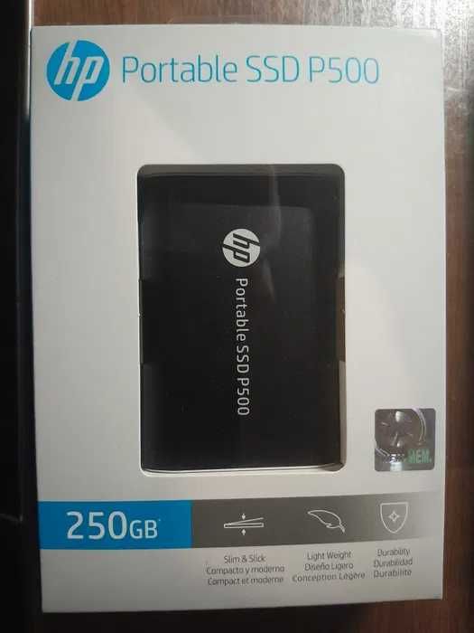 Зовнішній жорсткий диск hp P500 250gb