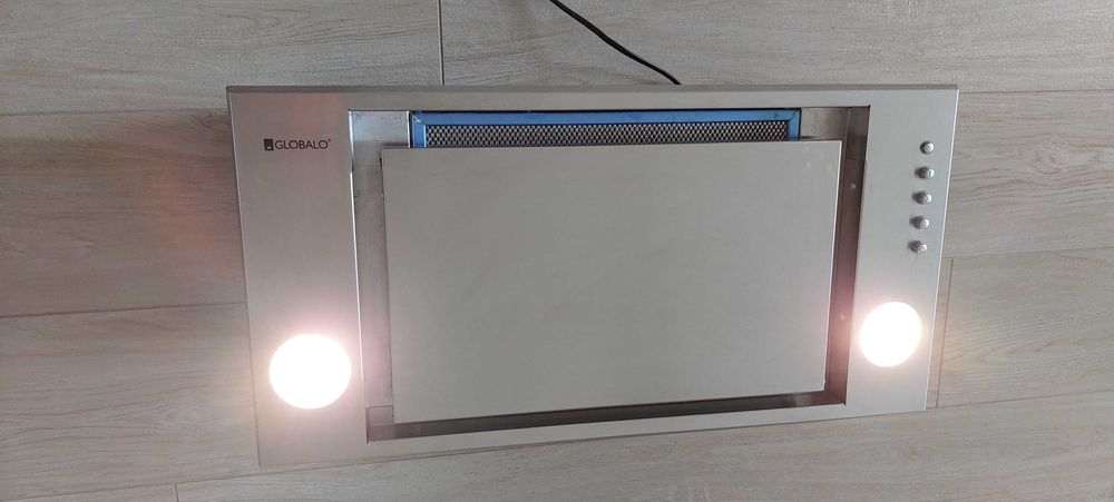 Okap kuchenny  szczelinowy GLOBALO Retio 60.2 Inox