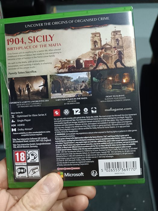 Mafia xbox the old country