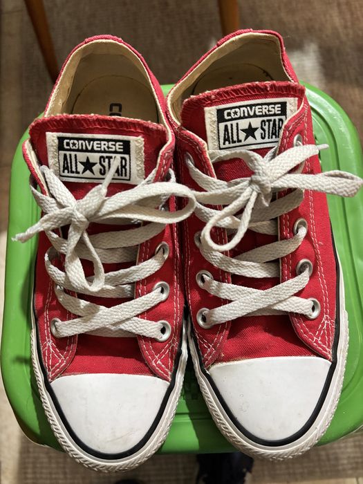 Sapatilhas Converse All Star vermelhas