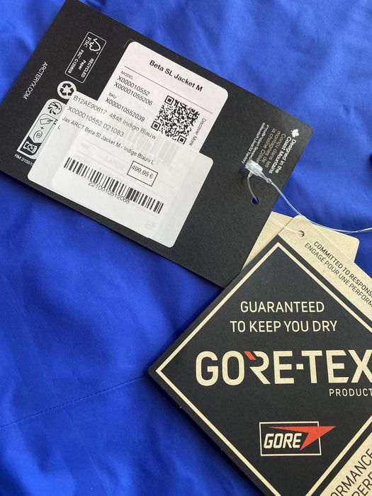 Arcteryx Beta SL  Jacket Men's Blue Gore Tex