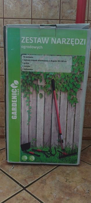 Gardenic Zestaw narzędzi ogrodowych