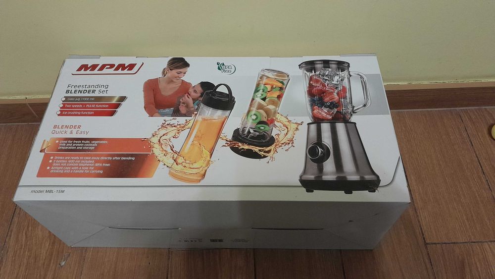 Blender kielichowy MPM zestaw