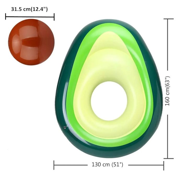 Bóia gigante Abacate