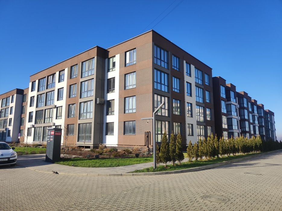 ПРОДАЖ 1-к.квартири ЗДАНИЙ 52/29/23м² Винники ЖК Royal Hill 56999$