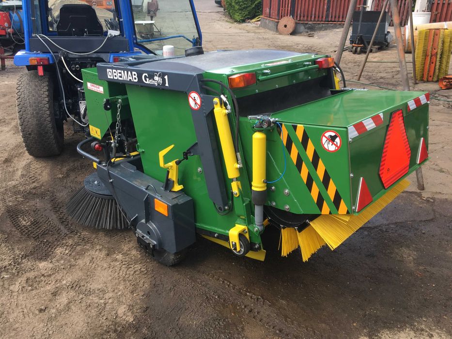 Bemab G1 zamiatarka pełen serwis Iseki Kubota Schmidt MSH