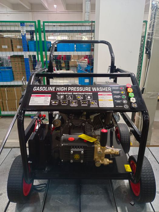 Myjka ciśnieniowa SPALINOWA + PRZYSTAWKA pobór wody, mosiądz, 280 BAR