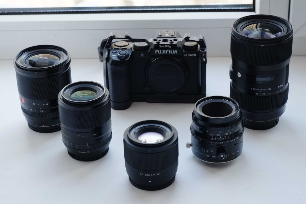Fujifilm X-S20 з об'єктивами (комплект)