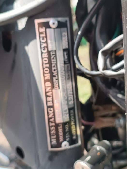 Мотоцикл  мустанг МТ 110 2В