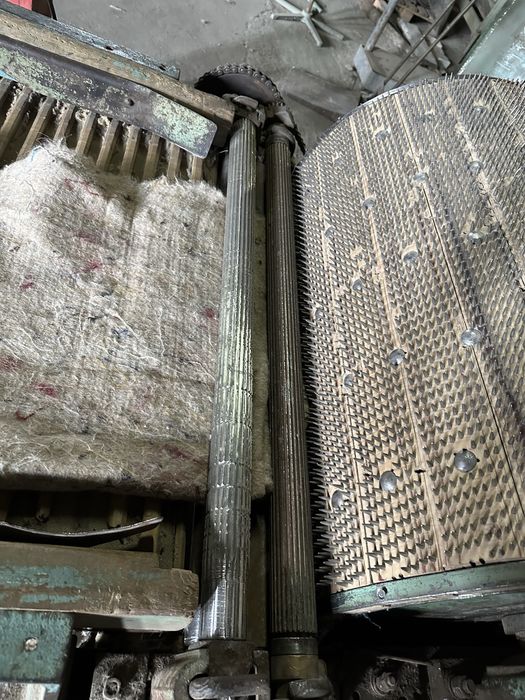 Агрегат для підготовки та переробки сировини, неткані матеріали