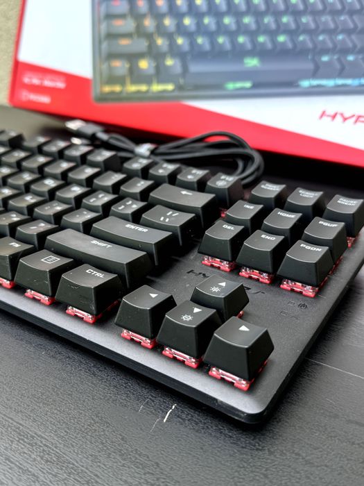Клавіатура HyperX Alloy Origins Core HX Red Black USB