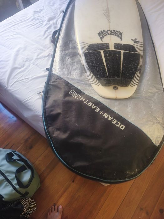Prancha Lost el patron 6"2 37,5lt + capa ocean earth