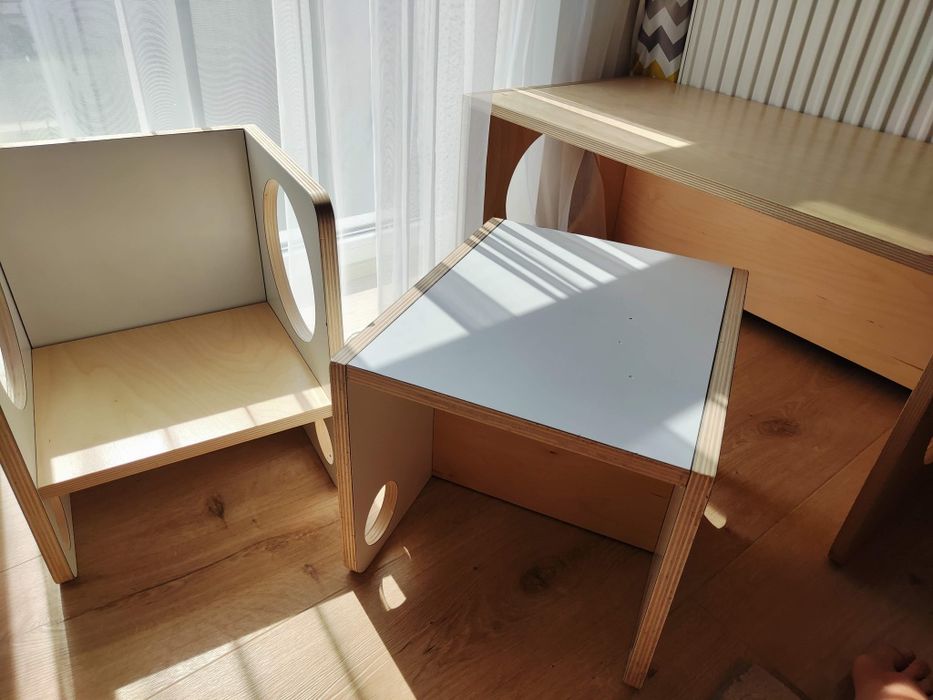 Kukumag meble motessori stolik krzesło