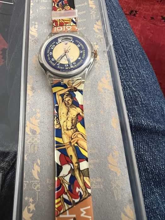 Swatch automatico comemorativo