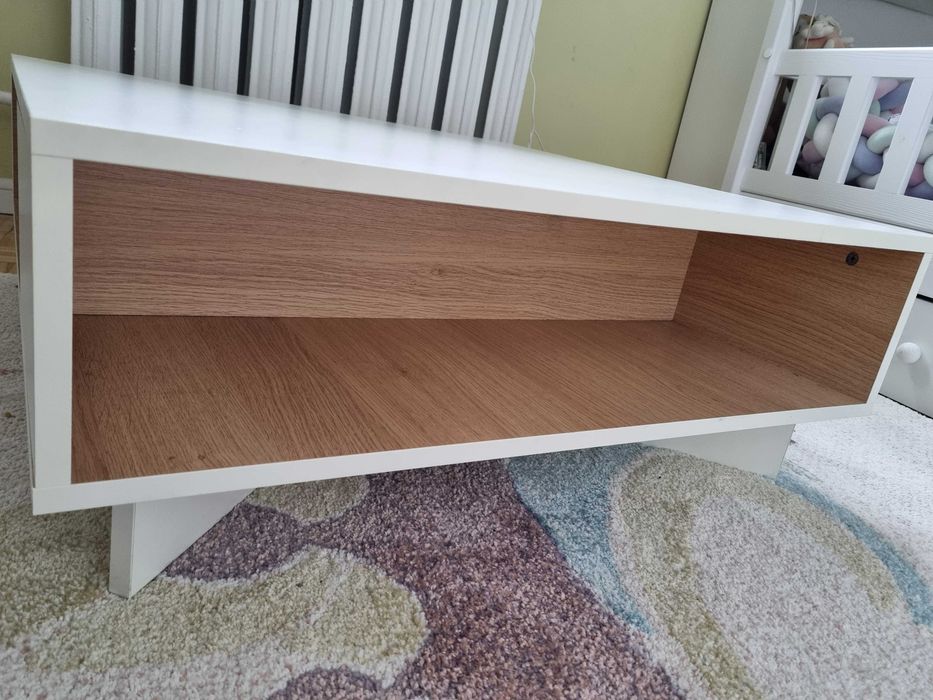 BRW Modai stolik kawowy ława stół kwadratowy 80x80x30